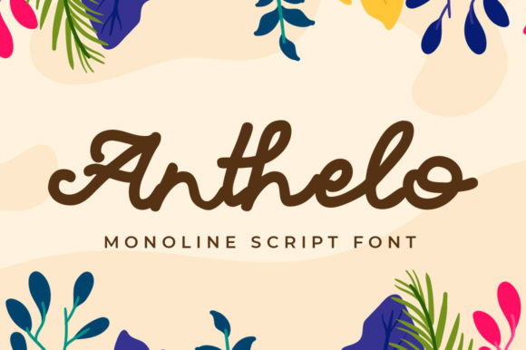 Anthelo: A Handwritten Font That Elevates Branding