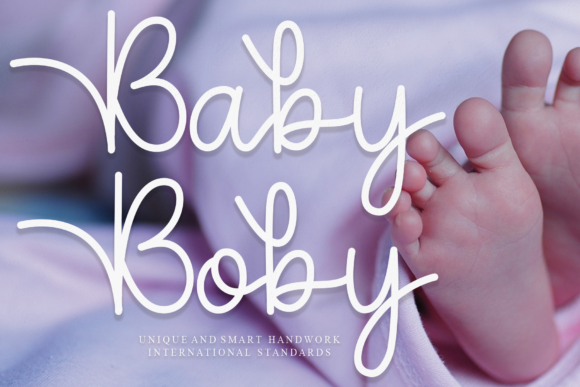 Baby Boby: A Script Font for Playful Branding