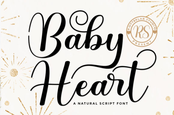 Baby Heart Font for Eye-Catching Campaign Designs