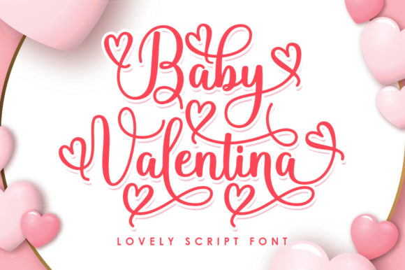 Baby Valentina Font for Web Design