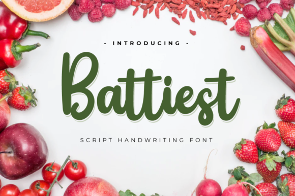 Battiest Font for Handmade Creations