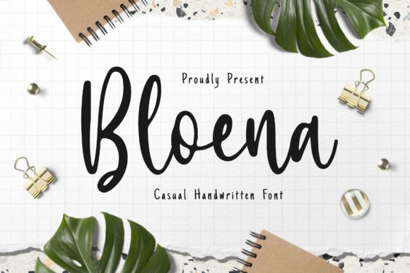 Bloena: A Timeless Handwritten Font for Branding