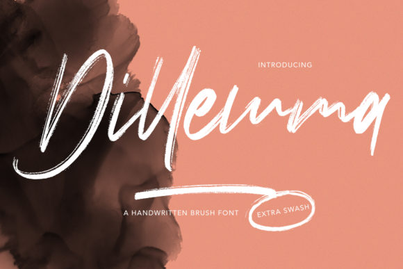 Dillemma Font: Elevating Campaign Design with Handwritten Style