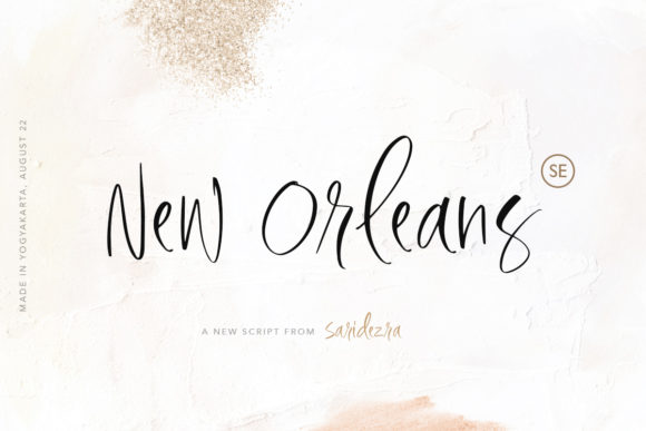 Discover the Elegance of New Orleans Font