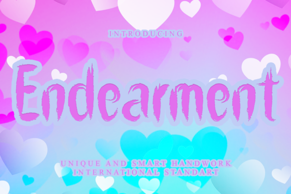 Endearment Font: A Playful Touch for Branding