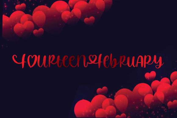 Fourteen February: A Sweet Script Font for Romantic Branding