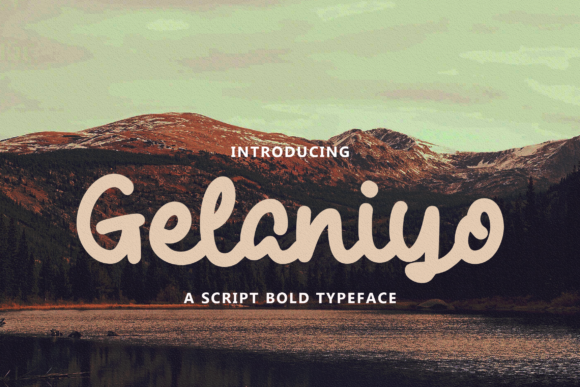 Gelaniyo Font for Bold Brand Campaigns