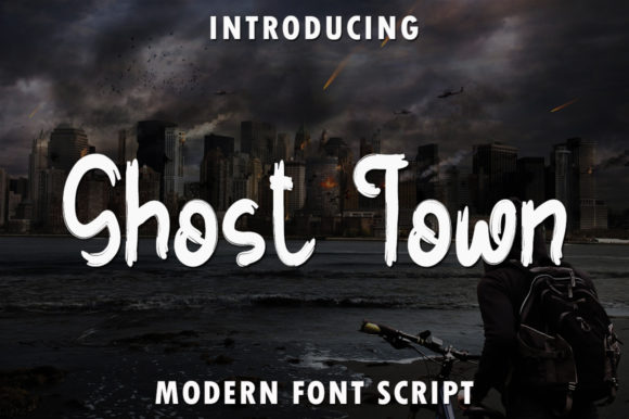 Ghost Town Font for Web Design Projects