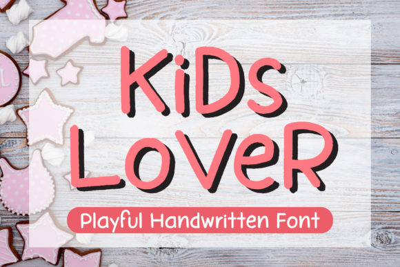 Kids Lover Font for Business Branding