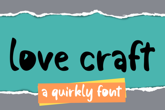 Love Craft: A Trendy Handwritten Font for Creative Branding