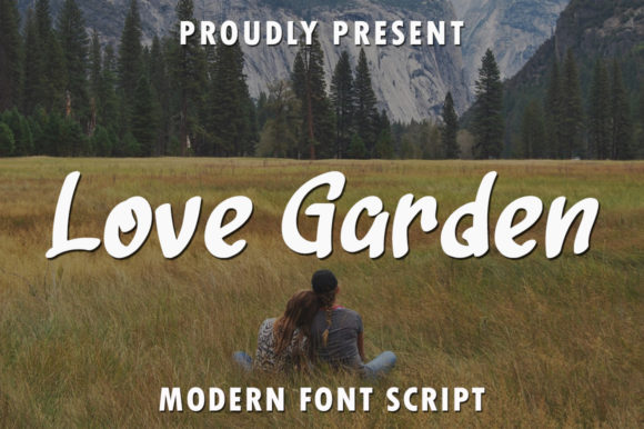 Love Garden Font for Eye-Catching Digital Campaigns