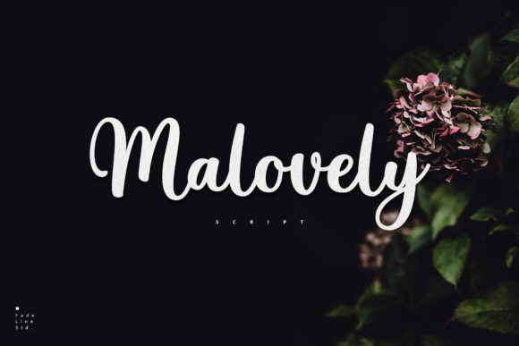 Malovely: A Graceful Font for Handmade Creations