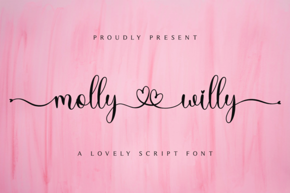 Molly Willy: A Romantic Handwritten Font for Editorial Design