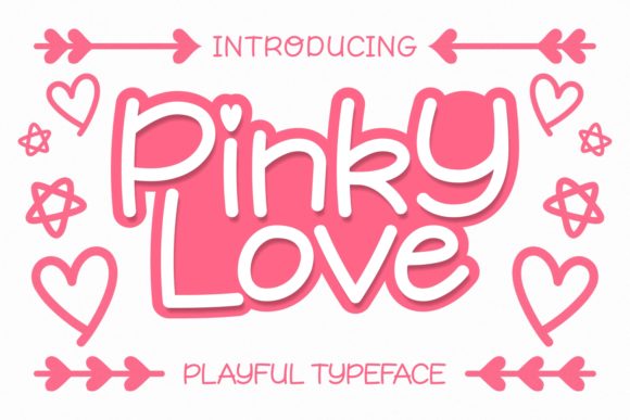 Pinky Love: A Handwritten Font for Editorial Design
