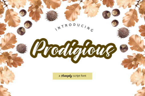 Prodigious Font for Dynamic Brand Campaigns