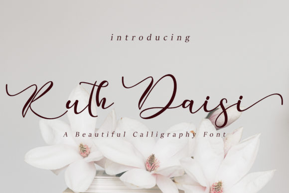 Ruth Daisi: A Handwritten Font for Professional Branding