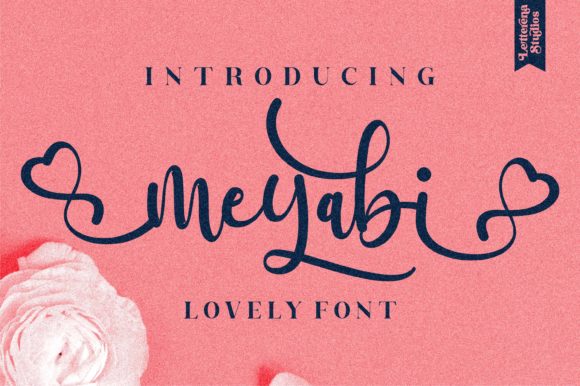 Testing Meyabi: A Script Font for Modern Web Design