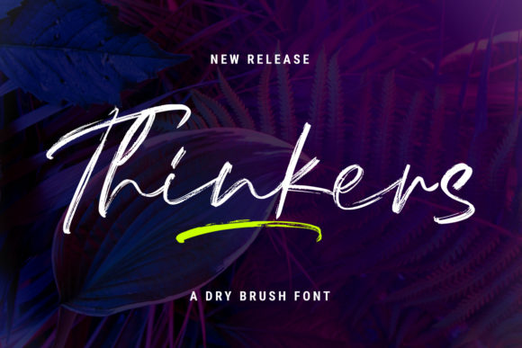 Thinkers Font for Bold Visual Storytelling