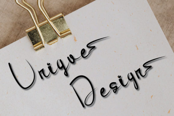 Unique Design: A Script Font for Modern Campaigns