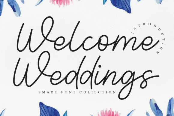 Welcome Weddings Font for Web Design